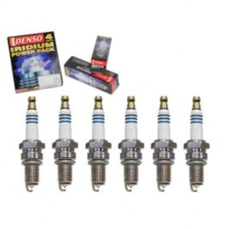 6 pc DENSO Iridium Power 5375 IX22B Spark Plugs