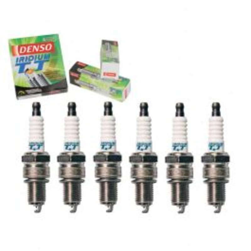 6 pc DENSO Iridium TT Spark Plugs for 1967-1970 Dodge A108 Van 2.8L 3.2L 3.7L L6