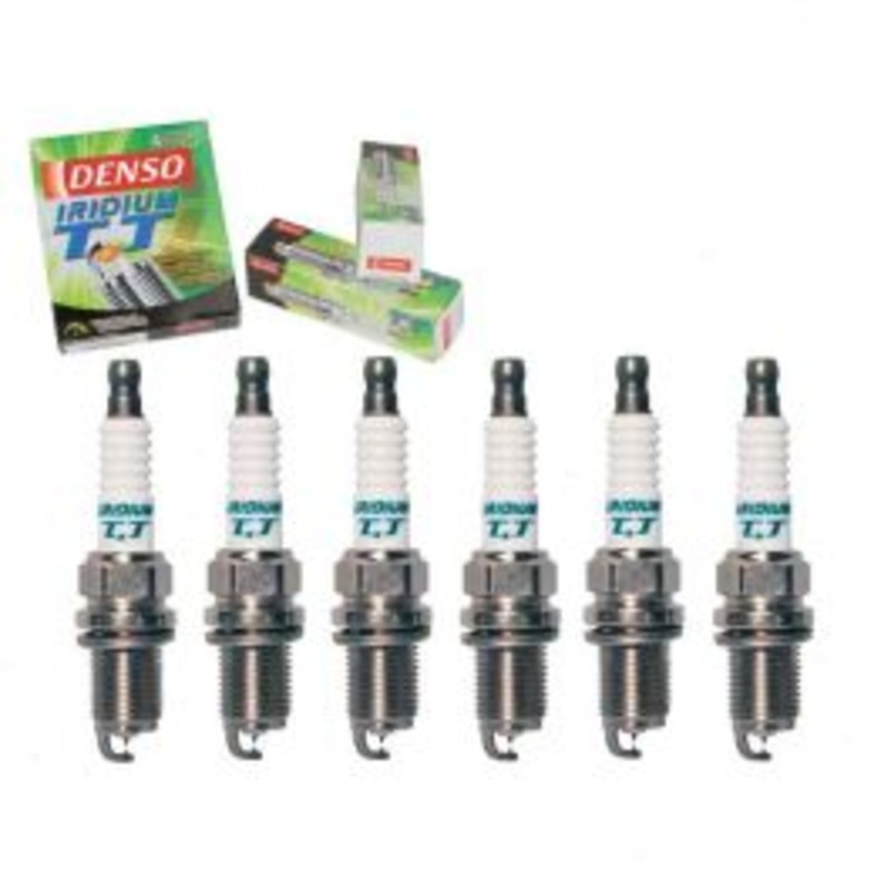 6 pc DENSO Iridium TT Spark Plugs for 1992-1994 Mazda MX-3 1.8L V6