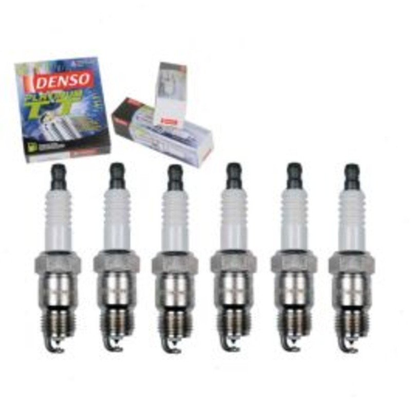 6 pc DENSO Platinum TT Spark Plugs for 1980-1985 Buick Electra 3.0L 3.8L 4.1L V6