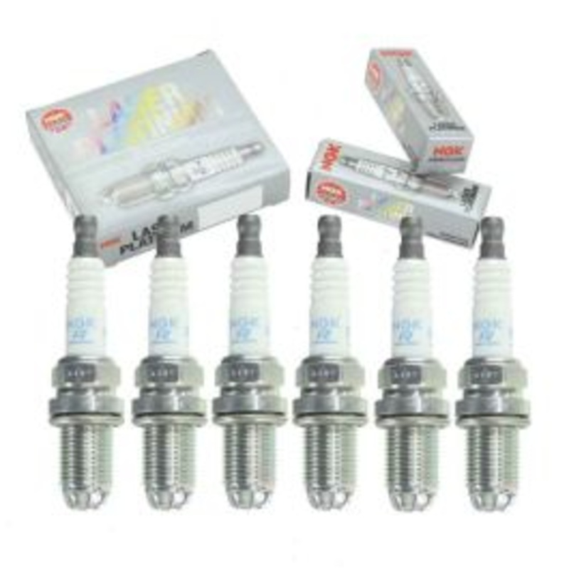 6 pc NGK Laser Platinum Spark Plugs for 2001-2005 BMW 325xi 2.5L L6