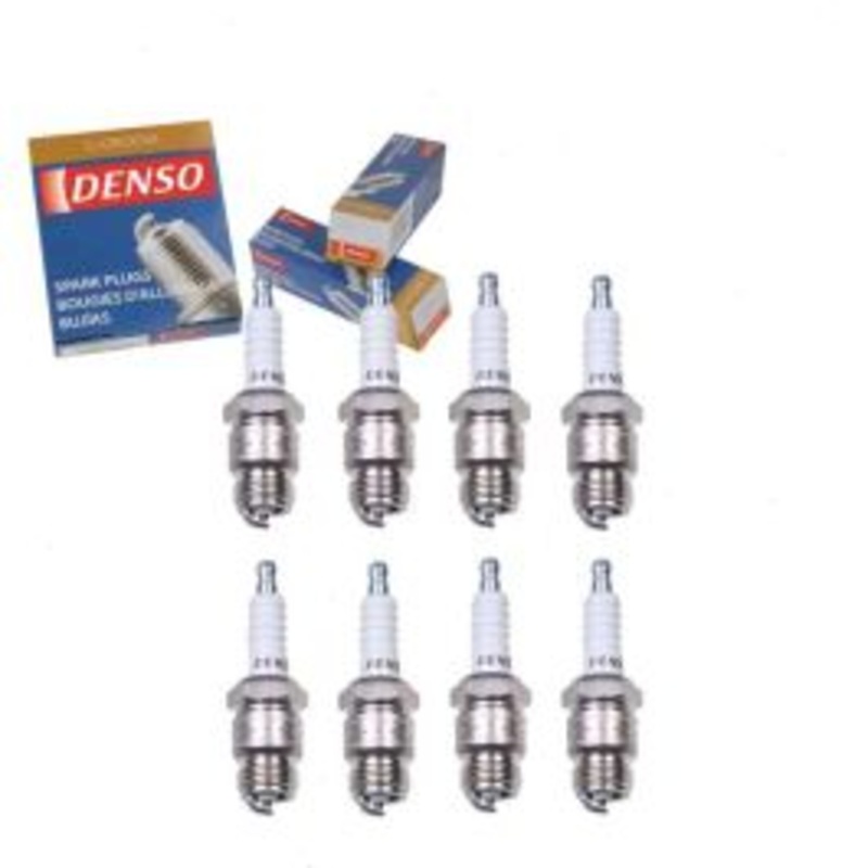 8 pc DENSO Standard U-Groove Spark Plugs for 1964-1967 Mercury Villager 4.7L 7.0L V8