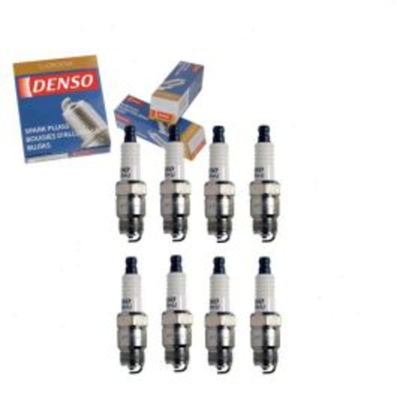 8 pc DENSO Standard U-Groove Spark Plugs for 1968-1973 Buick LeSabre 5.7L 7.5L V8