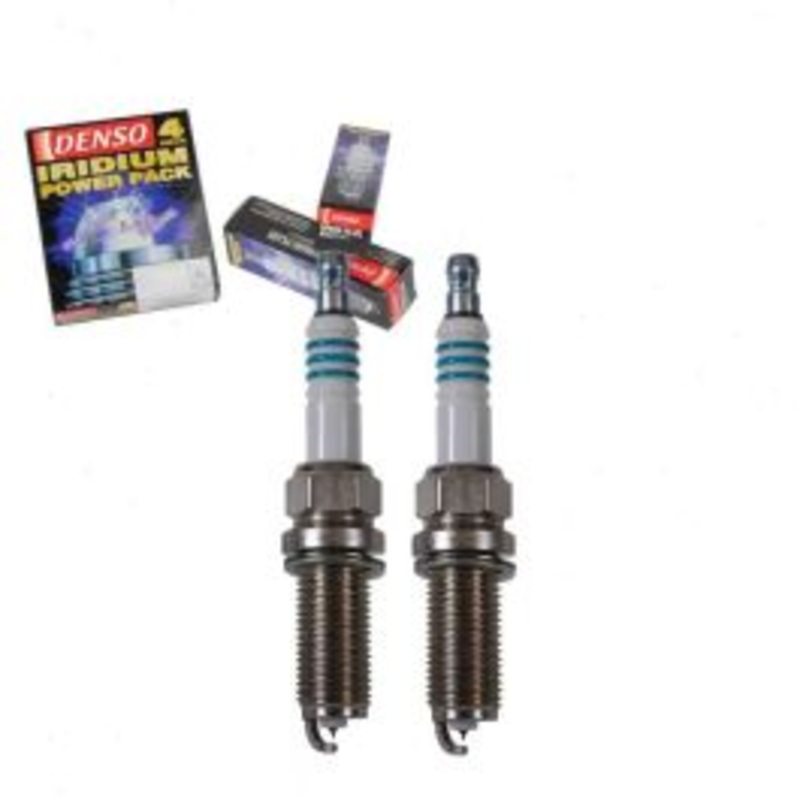 2 pc DENSO Iridium Power 5343 IKH16 Spark Plugs