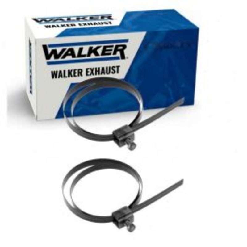 2 pc Walker Exhaust Muffler Straps for 1987 Chevrolet R10 5.7L V8