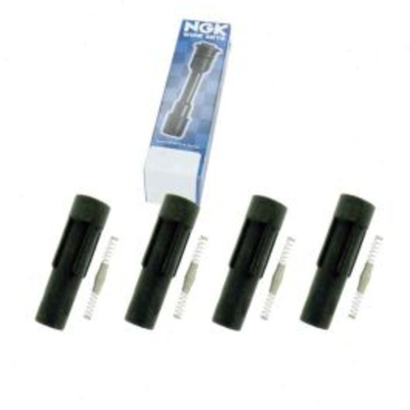 4 pc NGK Ignition Coil Boots for 2002-2005 Subaru Impreza 2.0L H4