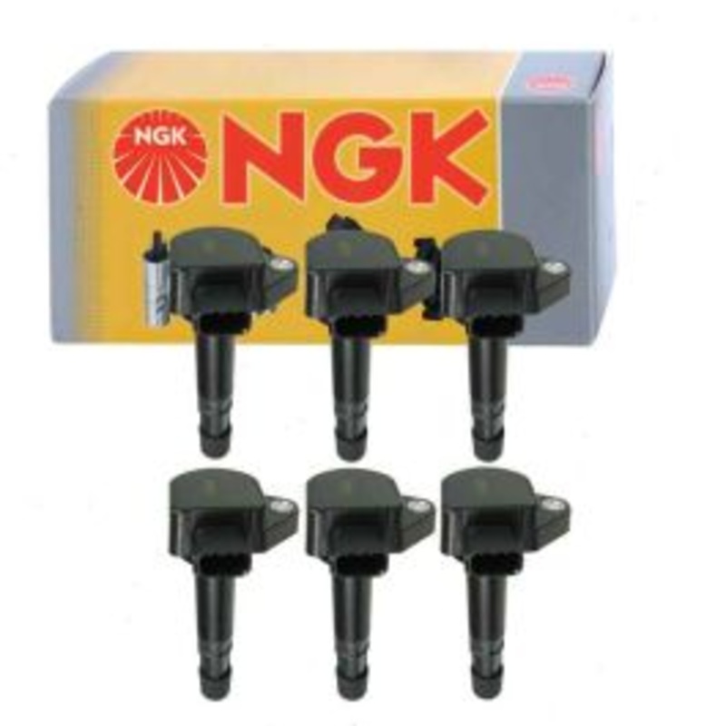 6 pc NGK Ignition Coils for 2005-2008 Acura RL 3.5L V6