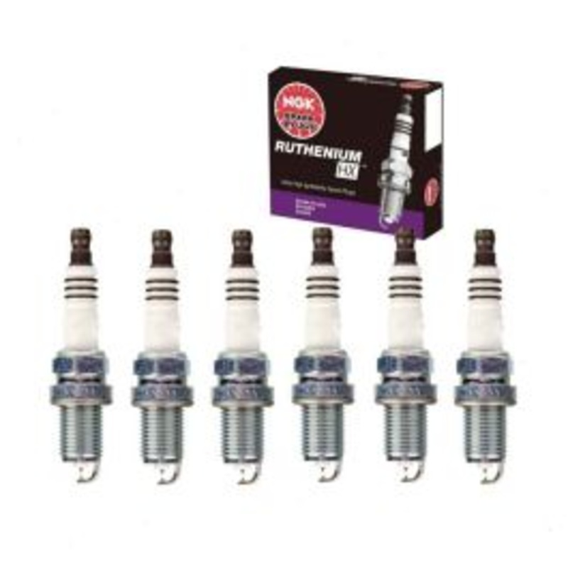 6 pc NGK Ruthenium HX 94279 FR6AHX-S Spark Plugs