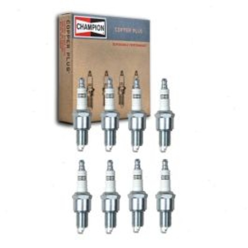8 pc Champion Copper Plus Spark Plugs for 1967-1978 Dodge Charger 4.5L 5.2L 5.6L 5.9L V8