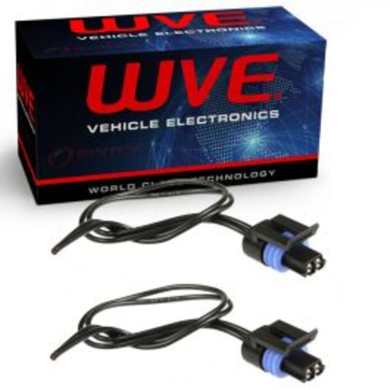 2 pc Wells WVE Speed Sensor Connectors for 2003-2009 Cadillac CTS Escalade ESV Escalade EXT SRX STS XLR 3.2L 3.6L 5.7L V6 V8