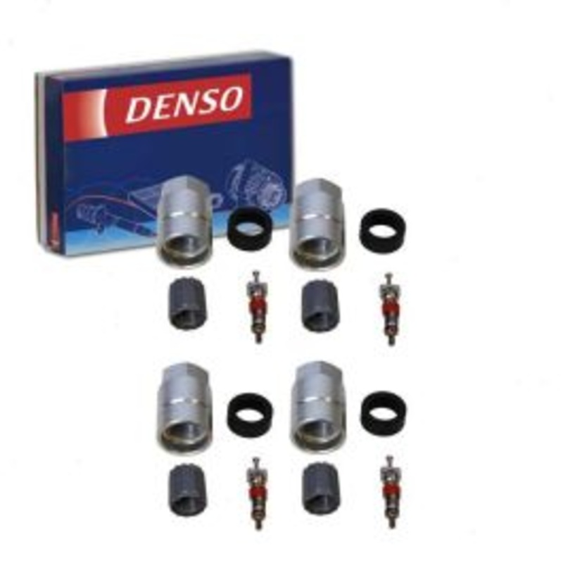 4 pc DENSO TPMS Sensor Service Kits for 2004-2005 Nissan Titan