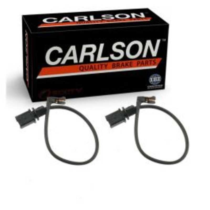 2 pc Carlson Front Disc Brake Pad Wear Sensors for 2016 Audi A7