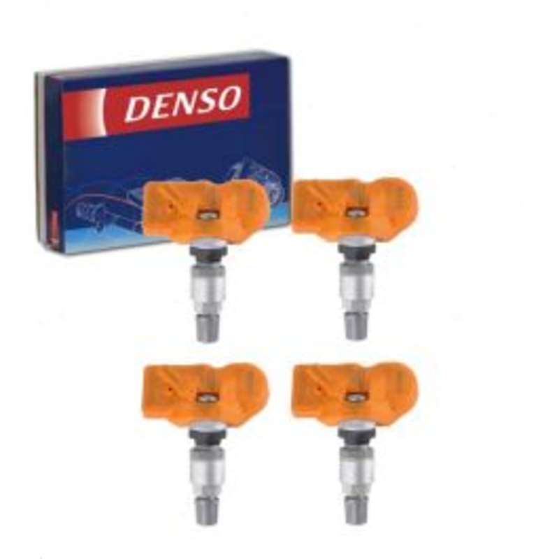 4 pc DENSO Tire Pressure Monitoring System Sensors for 2012-2014 BMW Alpina B7