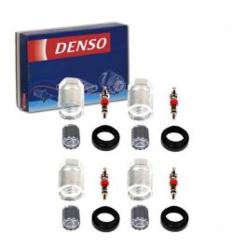 4 pc DENSO TPMS Sensor Service Kits for 2007-2009 Nissan Quest