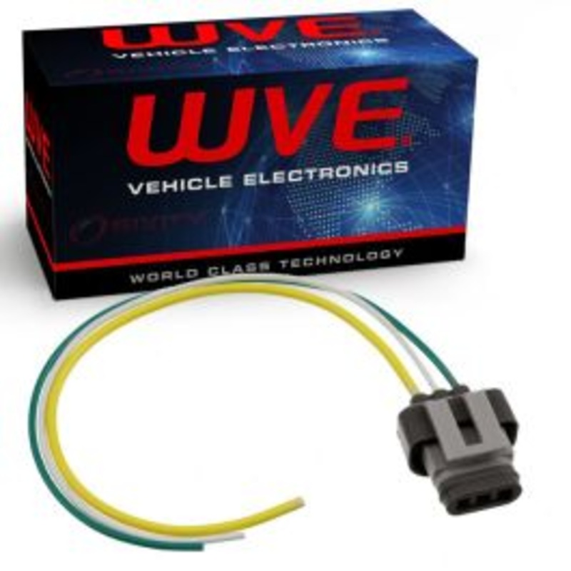 Wells WVE Voltage Regulator Connector for 1984-2006 Ford Aerostar Aspire Bronco Bronco II Country Squire Crown Victoria E 2.0L 3.0L 3.8L L4 V6