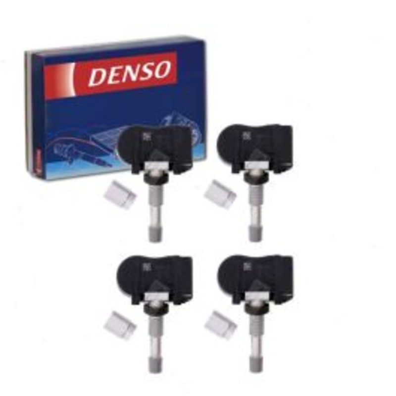 4 pc DENSO Tire Pressure Monitoring System Sensors for 2011-2017 Mitsubishi Outlander Sport
