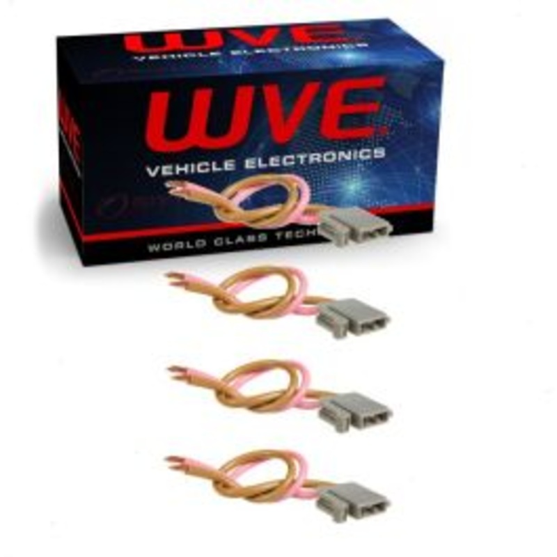 4 pc Wells WVE Front Door Speaker Connectors for 1999-2003 Ford E-150 Econoline E-150 Econoline Club Wagon E-250 Econoline E-350