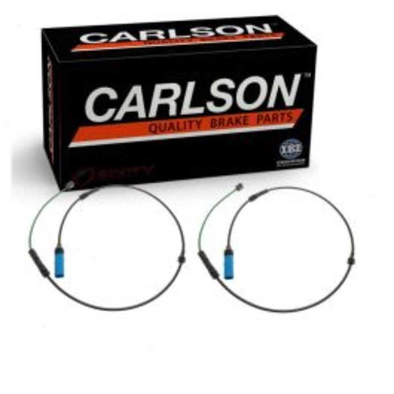 2 pc Carlson Front Disc Brake Pad Wear Sensors for 2022-2023 BMW Alpina B8 Gran Coupe