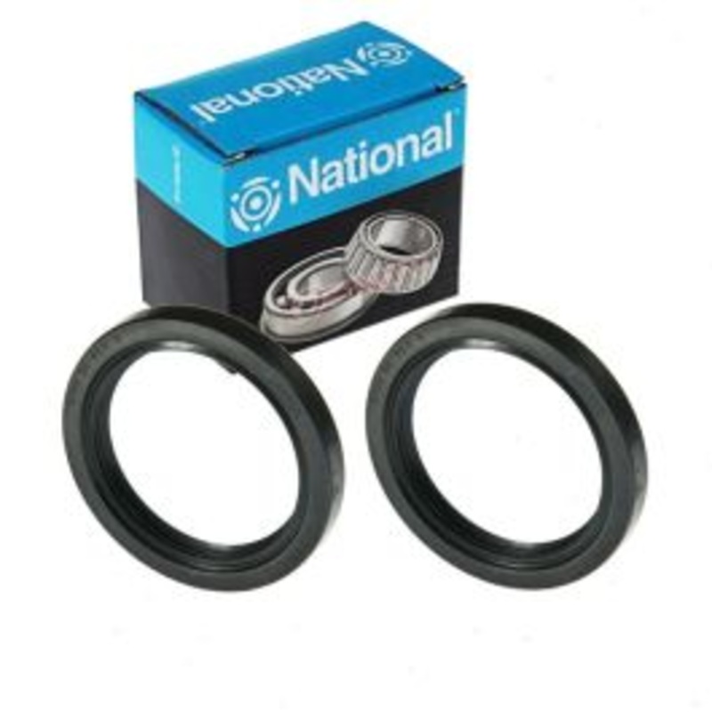 2 pc National Rear Inner Wheel Seals for 2005-2006 Saab 9-2X 2.5L H4