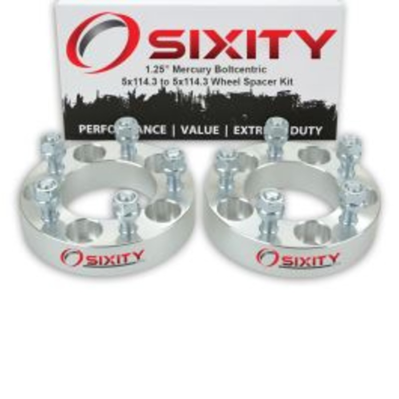 Sixity 2 pc 1.25" Thick Wheel Spacers - Mercury Marquis Montego - 5x114.3mm