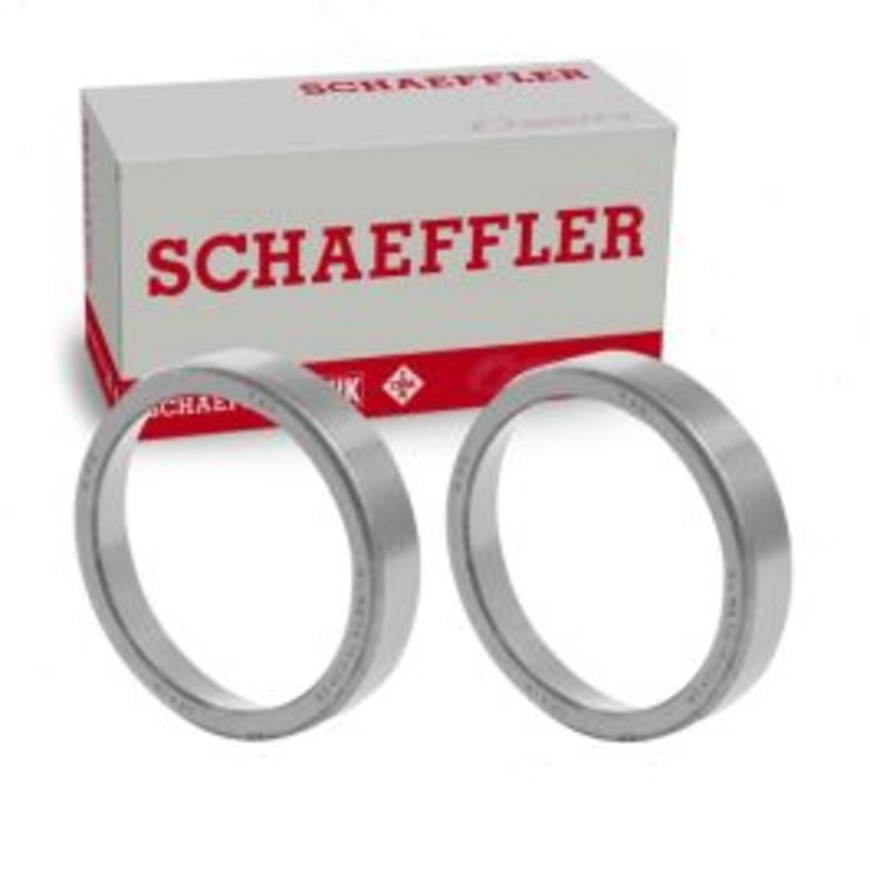 2 pc Schaeffler Front Inner Wheel Bearing Races for 1975-1980 Pontiac Grand Am
