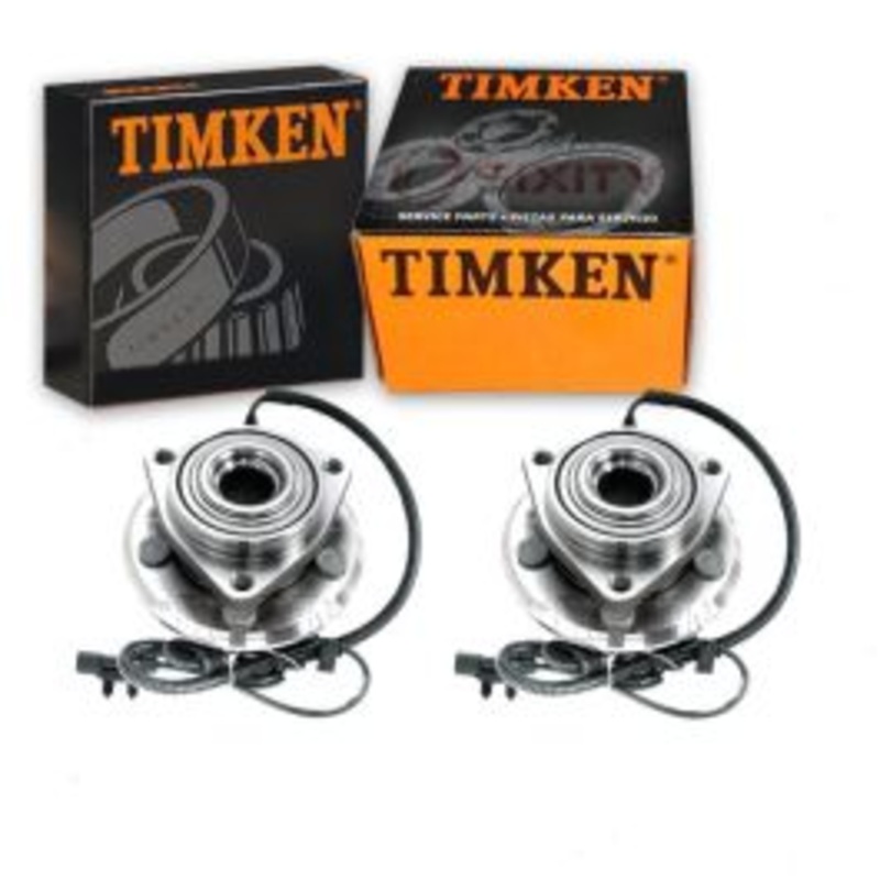 2 pc Timken Front Wheel Bearing Hub Assemblys for 2008-2012 Jeep Liberty