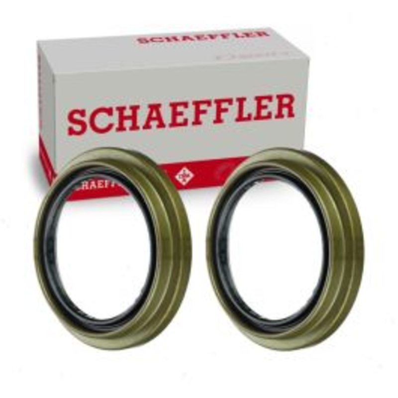 2 pc Schaeffler Front Wheel Seals for 2007-2014 Ford E-150