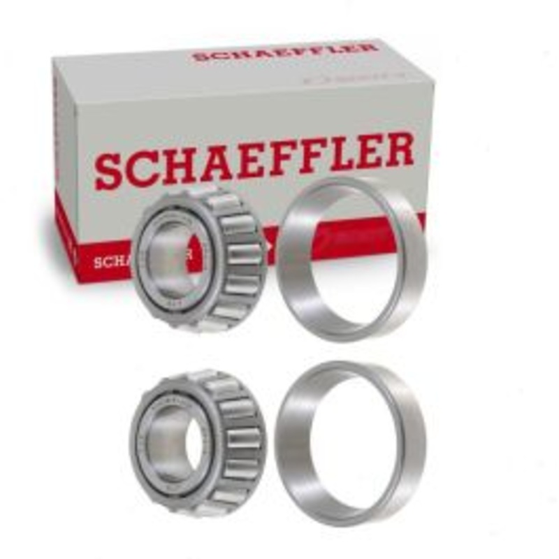 2 pc Schaeffler Front Outer Wheel Bearings for 1964-1965 Mercury Caliente 4.3L 4.7L 7.0L V8