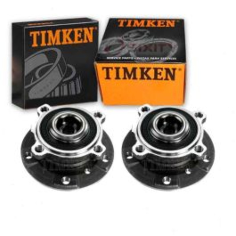 2 pc Timken Front Wheel Bearing Hub Assemblys for 2004-2007 BMW 525i