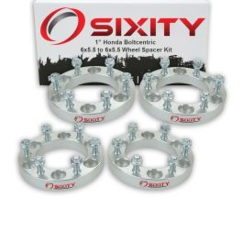 Sixity 4 pc 1" Thick Wheel Spacers - Honda Passport - 6x5.5