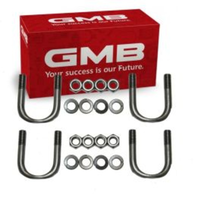 2 pc GMB Int Shaft Front Rear Universal Joint U-Bolt Kit for 1967-1969 Chevrolet K20 Suburban
