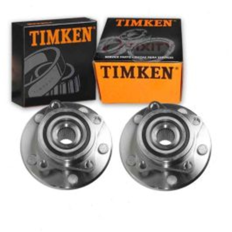 2 pc Timken Front Wheel Bearing Hub Assemblys for 1995-2005 Mitsubishi Eclipse