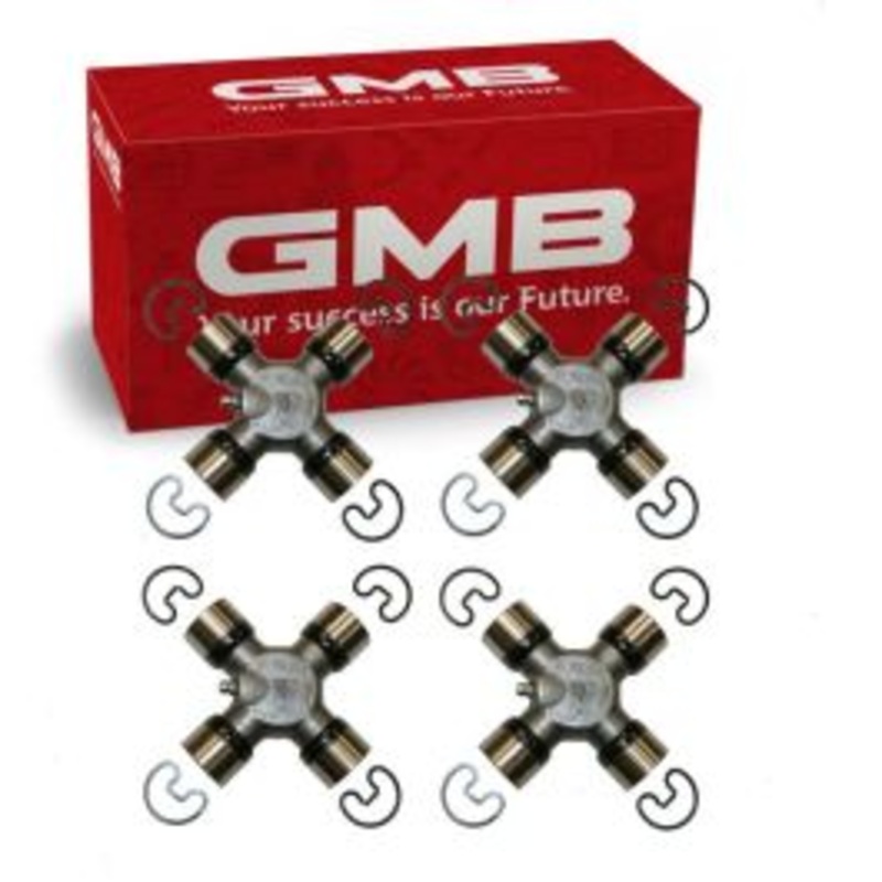 4 pc GMB Rear Half Shafts All Universal Joints for 1990-1996 Jaguar XJS