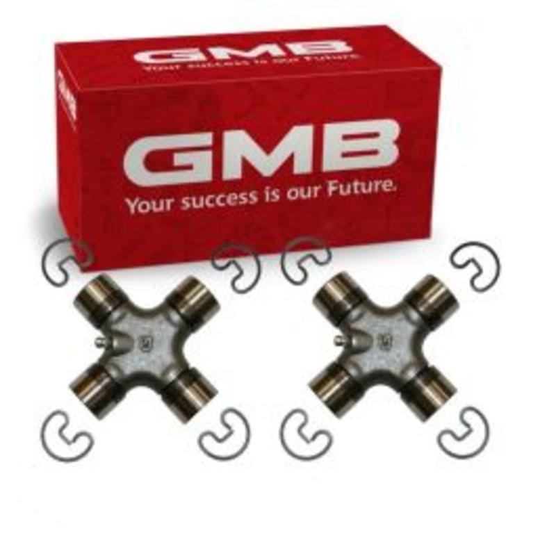 2 pc GMB Rear Shaft All Universal Joints for 1987-1991 Mercury Colony Park