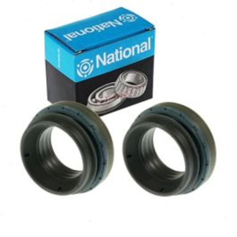 2 pc National Rear Axle Shaft Seals for 2003-2004 GMC Sierra 2500