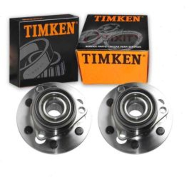 2 pc Timken Front Wheel Bearing Hub Assemblys for 1992-1994 GMC K2500 Suburban