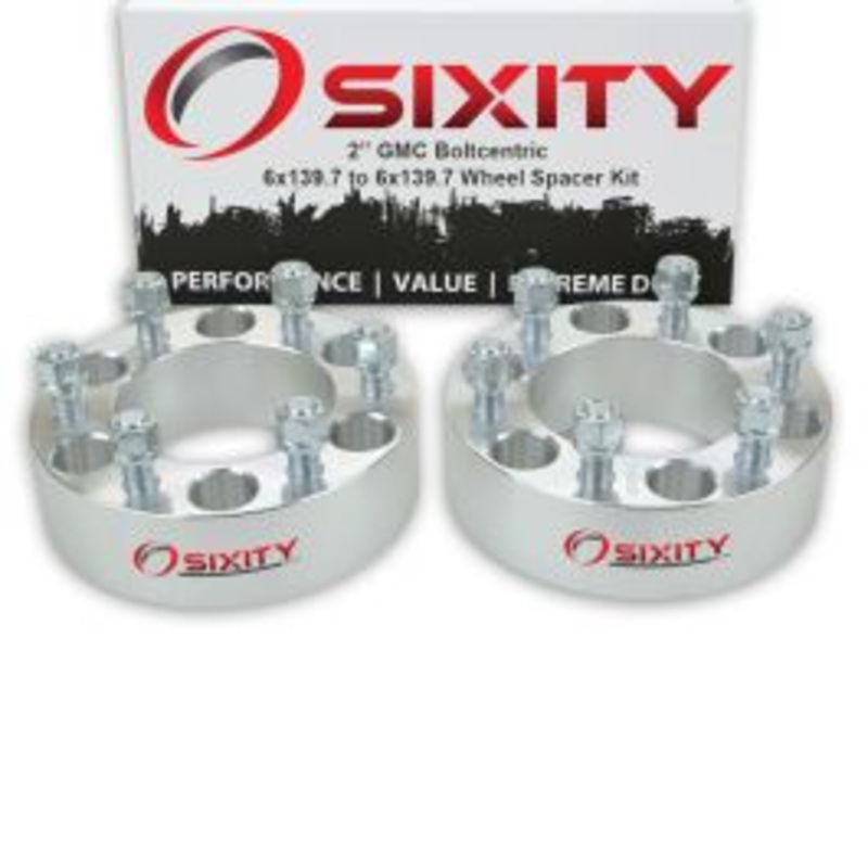 Sixity 2 pc 2" Thick Wheel Spacers - GMC Savana 1500 - 6x139.7mm