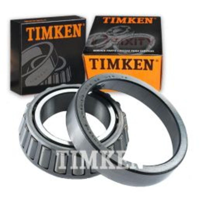 Timken Rear Right Differential Bearing Set for 1989-1991 Audi 200
