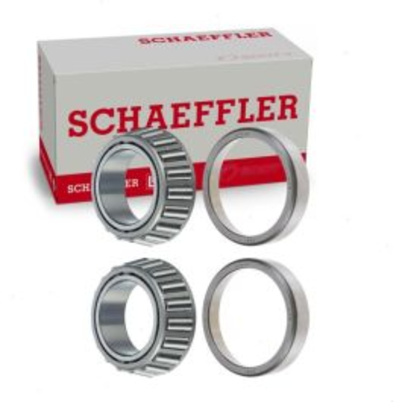 2 pc Schaeffler Front Inner Wheel Bearings for 1973-1976 Buick Regal 3.8L 5.7L 7.5L V6 V8