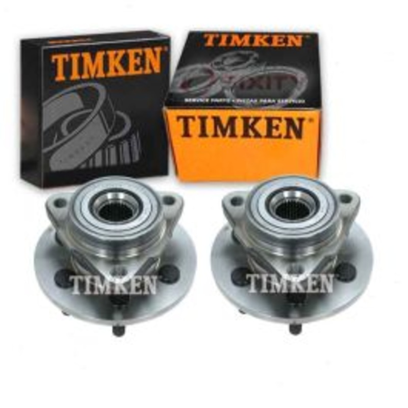 2 pc Timken Front Wheel Bearing Hub Assemblys for 1998-2003 Dodge Durango