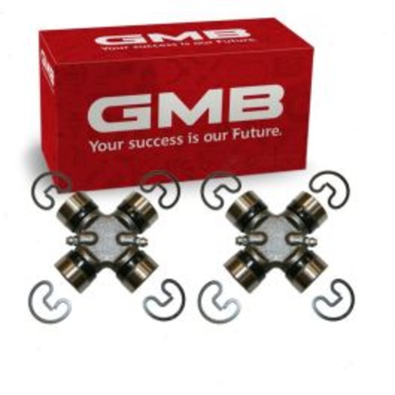 2 pc GMB Rear Shaft All Universal Joints for 1960-1961 Jaguar 3.8