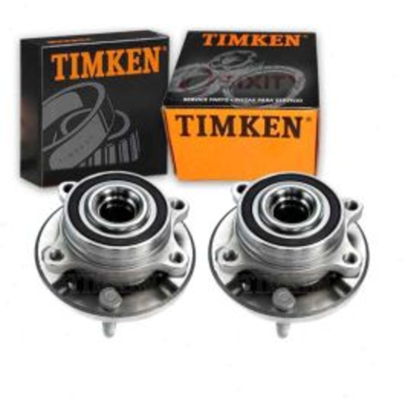2 pc Timken Front Wheel Bearing Hub Assemblys for 2009-2016 Lincoln MKS