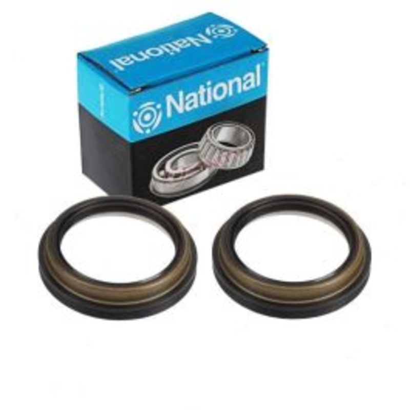 2 pc National Front Inner Wheel Seals for 1998-2004 Nissan Frontier