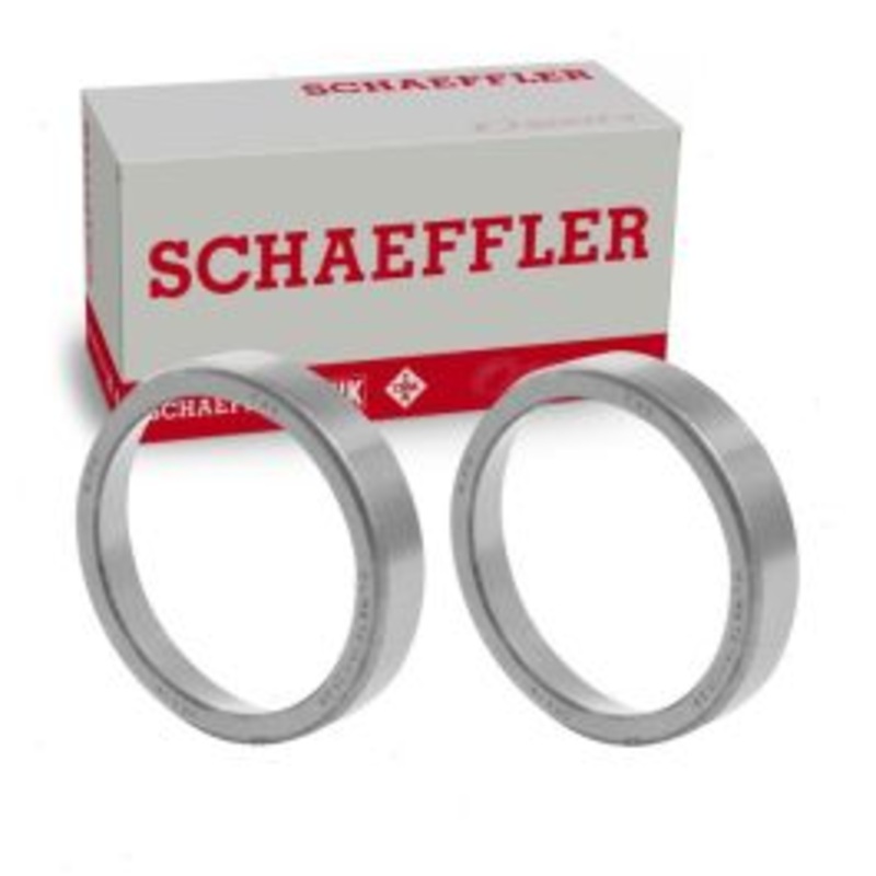 2 pc Schaeffler Front Inner Wheel Bearing Races for 1970 Plymouth Duster