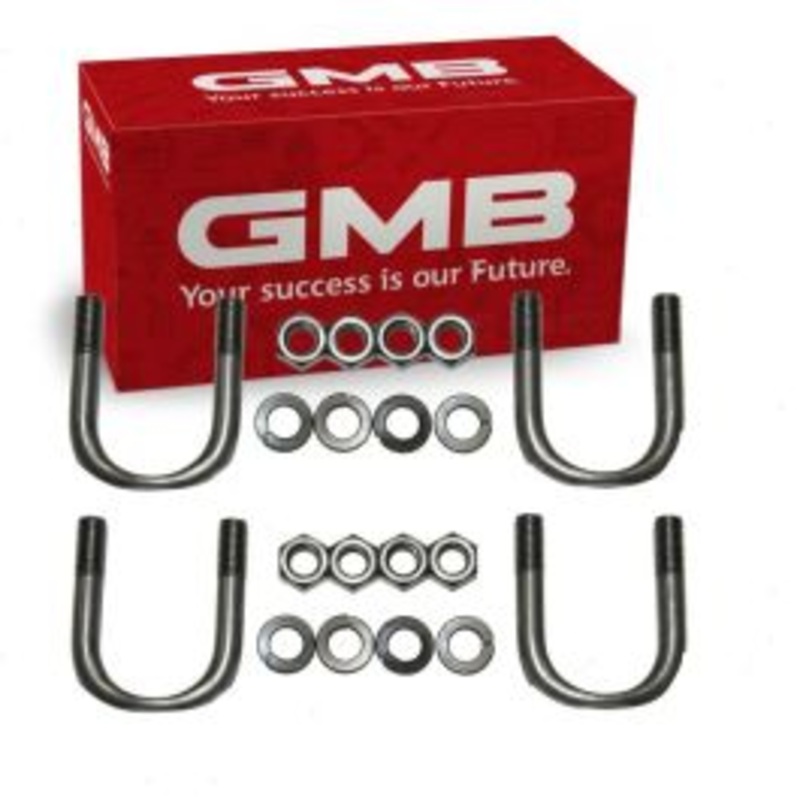 2 pc GMB Rear Shaft All Universal Joint U-Bolt Kit for 1966-1967 Dodge Charger