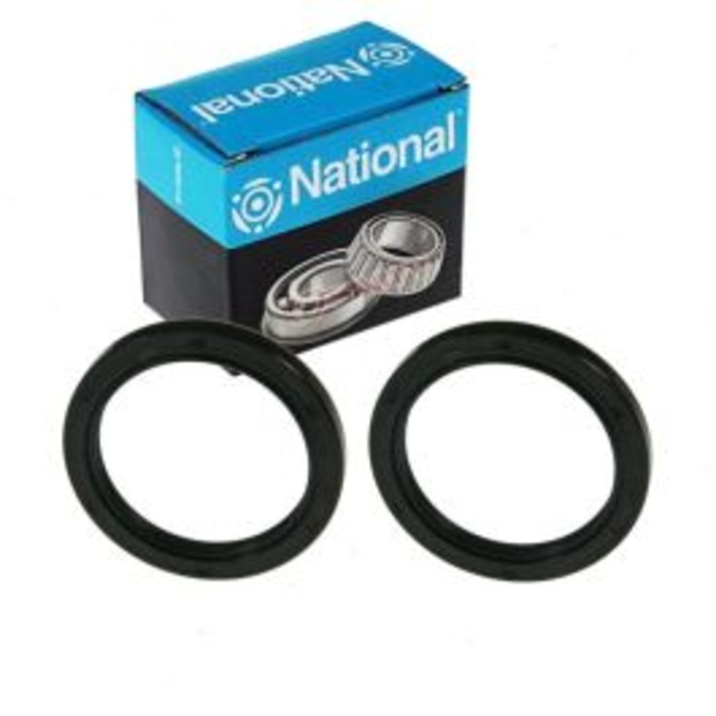 2 pc National Front Inner Wheel Seals for 2003-2006 Subaru Baja