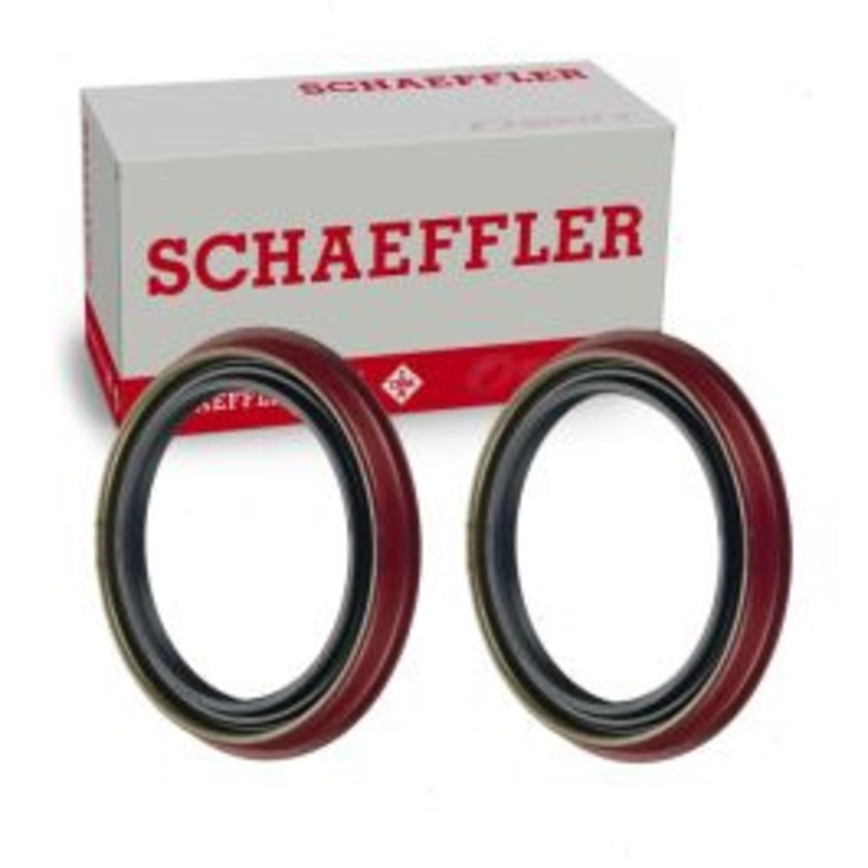2 pc Schaeffler Front Wheel Seals for 1971-1981 Chevrolet Bel Air