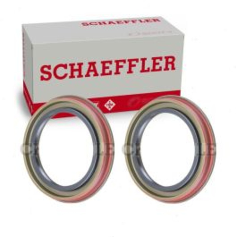 2 pc Schaeffler Rear Wheel Seals for 1975-1991 Ford E-350 Econoline
