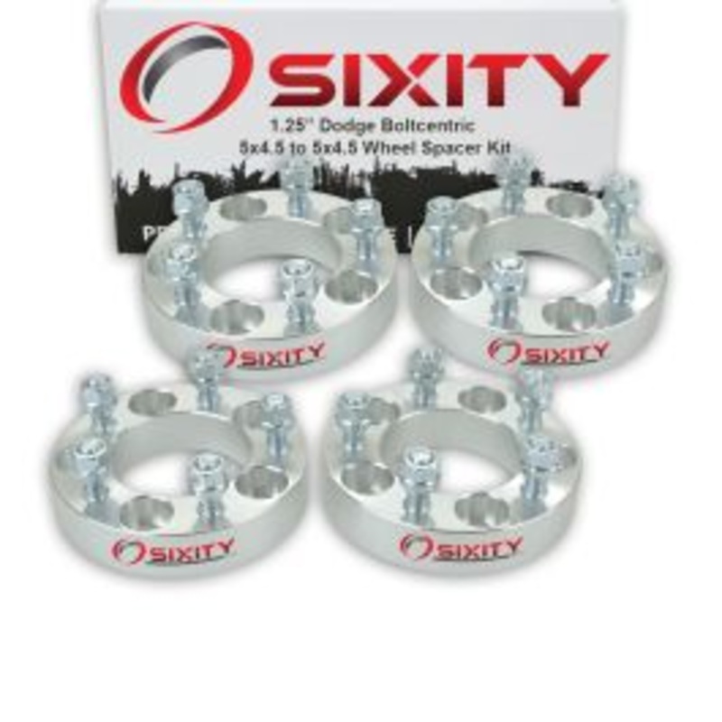 Sixity 4 pc 1.25" Thick Wheel Spacers - Dodge Coronet Monaco - 5x4.5