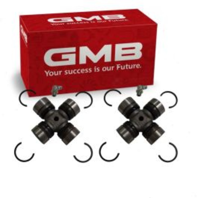 2 pc GMB Front Shaft All Universal Joints for 2003-2009 Lexus GX470